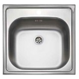 Donau DE-123 500x500 mm rozsdamentes mosogatótálca