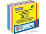 Donau öntapadó jegyzettömb,  neon és pasztell színek