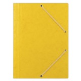 Donau Premium A4 Karton Gumis Mappa - Sárga (8643080-11PL)
