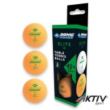 Donic Elite ping-pong labda 1 csillagos narancs