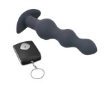 Dorcel Deep Secret M - akkus, rádiós anál vibrátor (fekete)