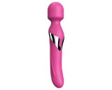 Dorcel Dual Orgasms - akkus, 2in1 masszírozó vibrátor (pink)