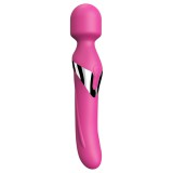 Dorcel Dual Orgasms - akkus, 2in1 masszírozó vibrátor (pink)