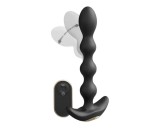 Dorcel Flexi Balls - akkus, rádiós anál vibrátor (fekete)