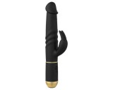 Dorcel Furious Rabbit 2.0 - lökő csiklókaros vibrátor (fekete)