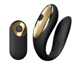 Dorcel Perfect Lover - akkus rádiós párvibrátor (fekete)