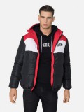 DORKO RIGEL COAT MEN black-white-red Férfi téli kabát