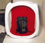 Dörr fénysátor 90x90 cm fehér, 4 háttérrel (D373392)