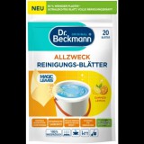 DR. BECKMANN Summer Lemon Univerzális tisztítótörlőkendők, 20 db (4008455097411)