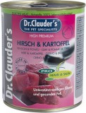 Dr.Clauder's Dog Selected Meat Szarvasos és burgonyás konzerv 800 g KARTON - 6 db