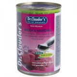 Dr.Clauder's Dr.Clauders Dog Konzerv Selected Meat Szarvasos és burgonyás konzerv 400g