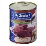 Dr.Clauder's Dr.Clauders Dog Selected Meat Fejhúsos konzerv 800g