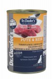 Dr.Clauders Dog Selected Meat Pulykás és rizses konzerv 400g
