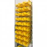 DR Horganyzott Fali Tartó (991X440mm) Sárga Mh5 Dobozokkal