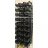 DR Horganyzott Fali Tartó(991X440mm) Színátállásos Mh5 Dobozokkal