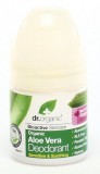 Dr. Organic Bio Aloe Vera bőrnyugtató golyós dezodor (deo-roll on) 50 ml