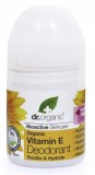 Dr. Organic Bio Vitamin E golyós dezodor illatmentes (deo roll-on) 50 ml