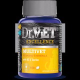 DR. VET MULTIVET TÁPLÁLÉKIEGÉSZÍTŐ KUTYÁKNAK ÉS MACSKÁKNAK MULTIVITAMIN 100 DB