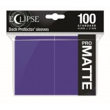 Dragon Shield UP - Eclipse Matte Standard Sleeves: Royal Purple (100 Sleeves)