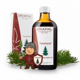 Drapal GMBH, www.drapal.at Hackenbuchnerweg 1, 5082 Grödig, Ausztria Drapal - TANNINI Erdeifenyőrügy Szirup Kakukkfűvel és Lándzsás Útifűvel 200ml