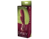 Dream Toys Dinky Jimmy K. Duo - akkus, csiklókaros vibrátor (piros)