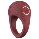 Dream Toys Dreamtoys Ivy - rezgő péniszgyűrű (bordó)