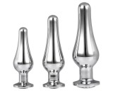 Dream Toys Gleaming Love - anál csúcs plug szett - ezüst (3 részes)