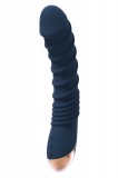 Dream Toys Goddess Aeolus - akkus, vízálló, melegítős G-pont vibrátor (kék)