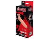 Dream Toys RealStuff Strap-On - keskeny, felcsatolható dildó (natúr)