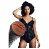 Dream Toys The Girl Next Door Marly - élethű műpunci tokban (barna)