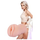 Dream Toys The Girl Next Door Tracey - vibrációs műpunci (natúr)