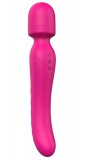 Dream Toys Vibes of Love Wand - akkus, melegítő, masszírozó vibrátor (pink)