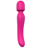 Dream Toys Vibes of Love Wand - akkus, melegítő, masszírozó vibrátor (pink)