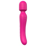 Dream Toys Vibes of Love Wand - akkus, melegítő, masszírozó vibrátor (pink)
