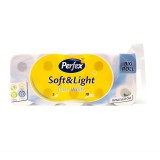 Drenik Nd D.o.o Perfex Soft&Light PURE WHITE WC papír - 3 rétegű, 10 tekercs