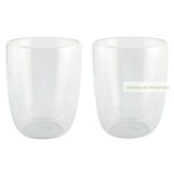 DRINK LINE duplafalú üveg pohárszett L - 300ml