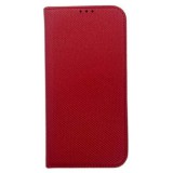DRO Tok Smart mágneses könyvtok Samsung S23 Ultra S918 piros tok
