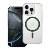 Drop Glue Colorful Ring Mag Cover kompatibilis a MagSafe-el SAMSUNG S25 PLUS sötétzöldhez