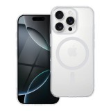 Drop Glue Colorful Ring Mag Cover kompatibilis a MagSafe for IPHONE 16 PRO MAX telefonhoz fehér