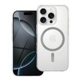 Drop Glue Colorful Ring Mag Cover kompatibilis a MagSafe for IPHONE 16 PRO MAX telefonhoz szürke