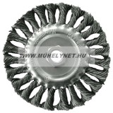 Drótkorong sarokcsiszolóhoz erős sodrott szállal 125 mm