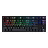 Ducky ONE 2 RGB TKL MX Speed Silver RGB LED mechanikus billentyűzet (HU, USB, fekete)