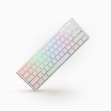 Ducky One 3 Mini RGB vezetékes mechanikus billentyűzet MX Black kapcsolóval, magyar kiosztás, fehér