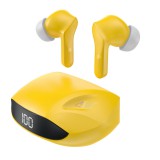 Dudao fülbevaló vezeték nélküli fejhallgató TWS Bluetooth 5.2 sárga (U16H-sárga)