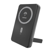 Dudao K14S+ MagSafe-kompatibilis powerbank 1xUSB-A és 1xUSB-C csatlakozással kitámasztóval 10000mAh 20W - fekete