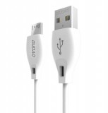 Dudao micro USB töltőkábel 2.4a 2m fehér (L4M 2m fehér)