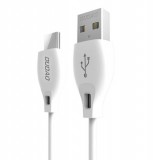 Dudao type-c USB adat töltő kábel 2.1A 1m fehér (L4T 1m fehér)
