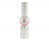 Dugókulcs 1/4" hosszított 6mm
