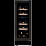 Dunavox DAUF-17.58DMB beépíthető borhűtő matt fekete 17 palackos