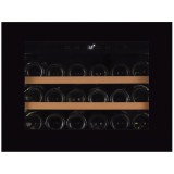 Dunavox DAVG-18.46B.TO Glance beépíthető borhűtő fekete 18 palackos